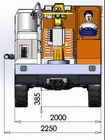 KC2008J mojaron el tipo articulado equipo del hormigón proyectado para el metro y la explotación minera