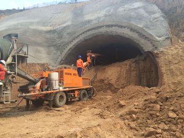 rociador concreto subterráneo de 5900×2000×2650m m con el compresor de aire externo